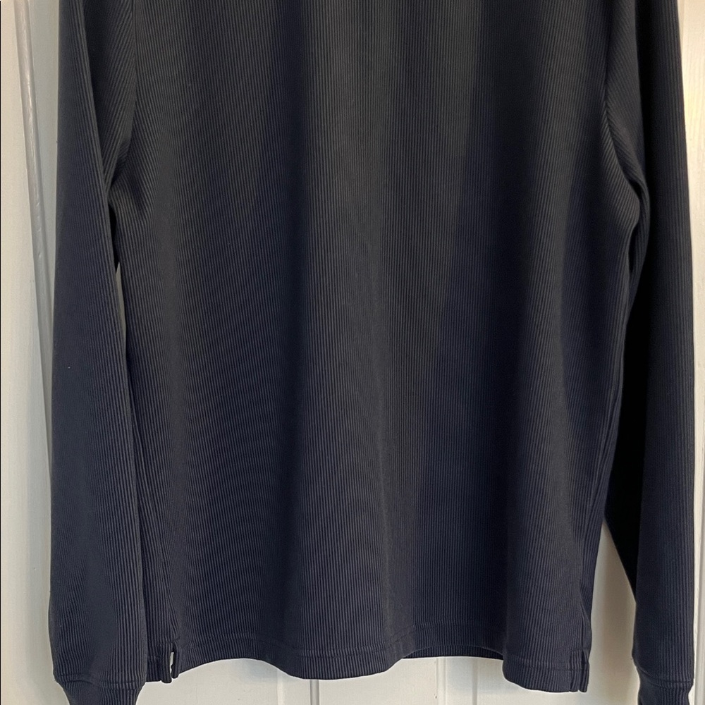Geoffrey Beene Men's Navy Long Sleeve Shirt Size Large - Picture 4 of 5